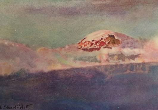 1926 - Afterglow On Kibo (E.Stuart-Watt)