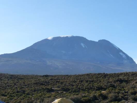 Morgens im Shira 1 -beste Aussicht