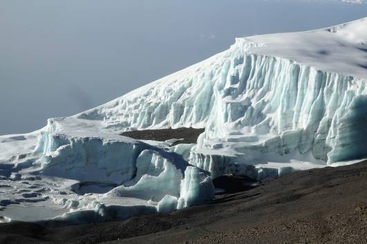 Rebmann Gletscher - Detail IV