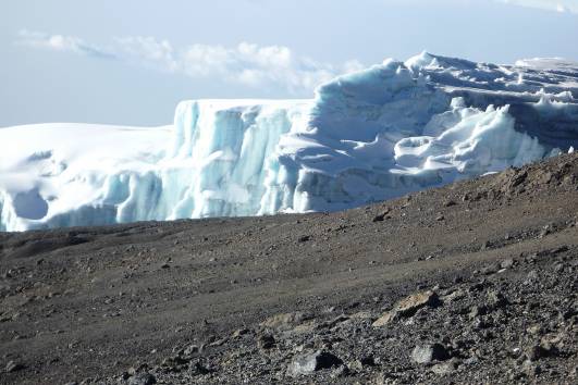Rebmann Gletscher - Detail II