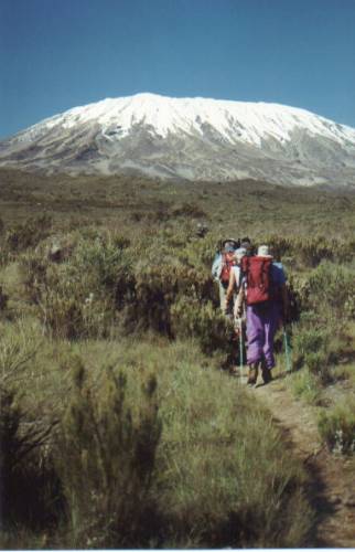 Marsch in 3.000m Höhe