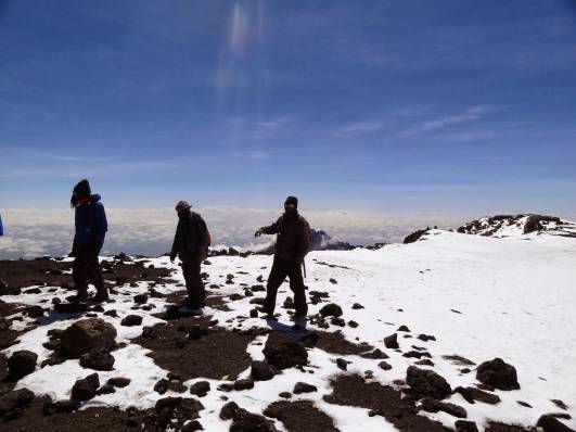 Auf dem Weg zum Gipfel