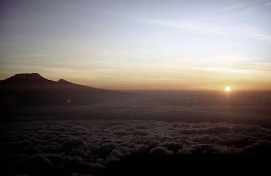 Kili vom Mt. Meru, Cobra Point