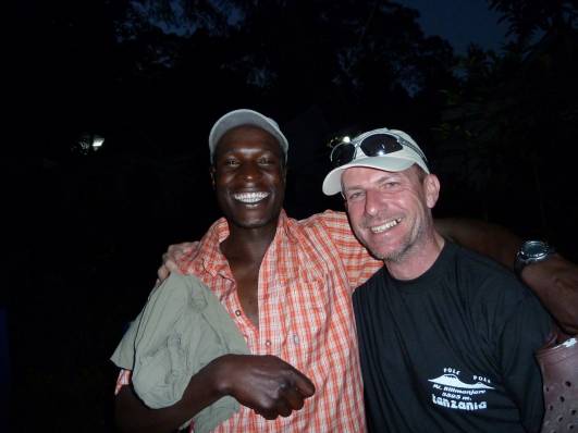 Diese Bild MUSS noch hinzu: ohne meinen Guide Dismas hätte ich es nicht geschafft!