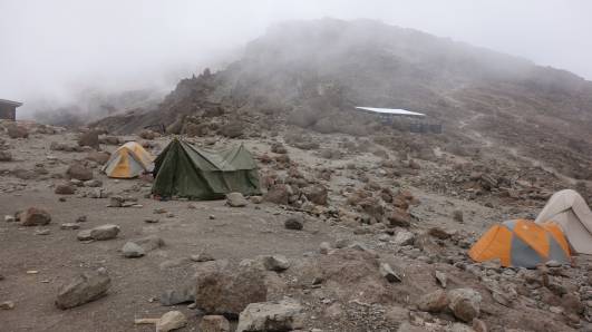 Lezte Camp vor dem Aufstig