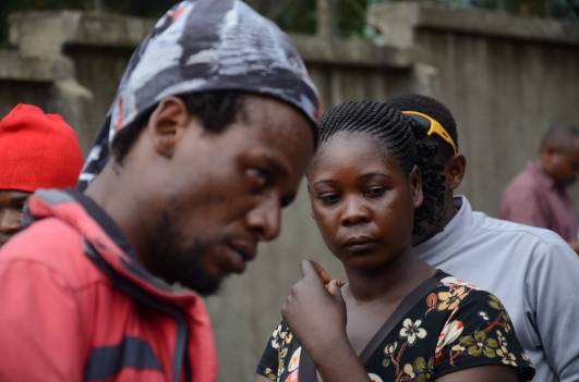 Vorbereitung am Machame Gate