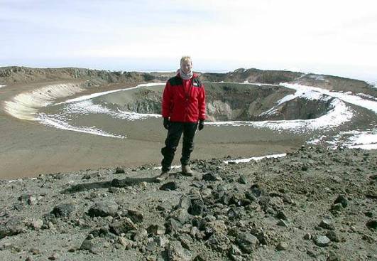 Günter Schabus am Ash Pit