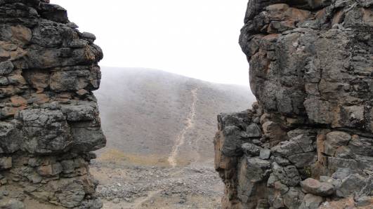 Abstieg zum Barranco Camp