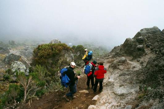 Auf dem Weg ins Karanga Valley