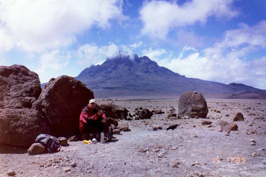 4.Tag: Rast auf dem Kibo Saddle