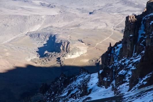 W. Br., Blick runter zum Lava Tower