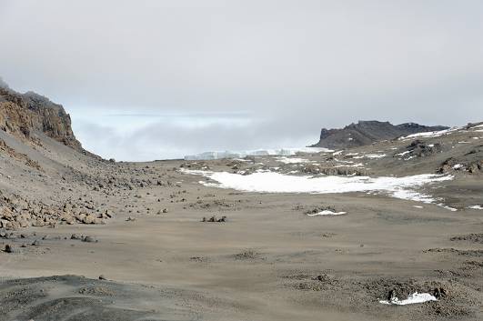 Blick zum Furtwängler Gletscher
