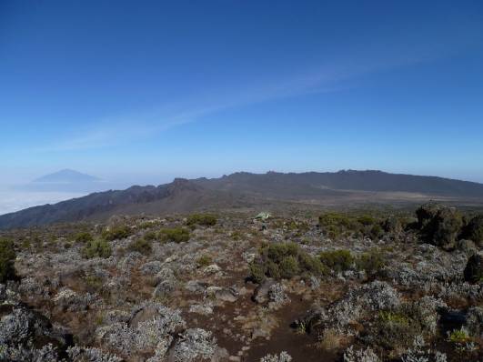 Shira Plateu & Mt.Meru