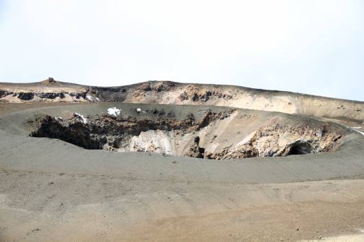 Blick auf den Ash-Pit