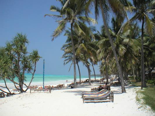 Strand auf Zanzibar