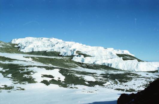 Gilmans Point - Stufengletscher