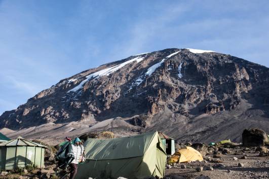 32 Karanga Camp, Blick Kibo