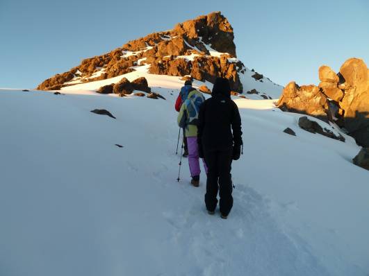 Auf dem Weg zum Stella Point