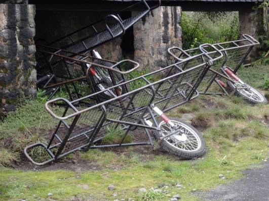 Rettungswagen an der Horombo Hut