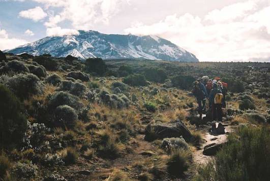 Start vom Shira Camp