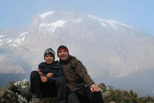 Wir beide und der Kibo