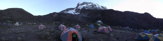 Baranco Camp am Morgen