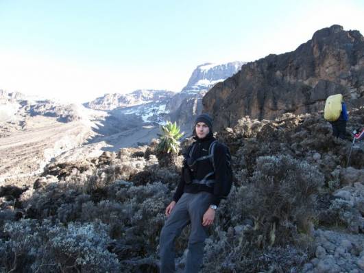 Nochmal ich in der Wand