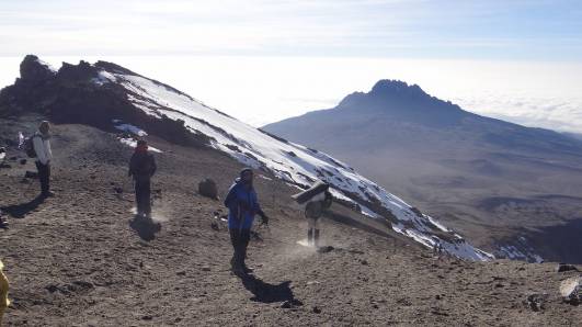 Am Abzweig nach Barafu