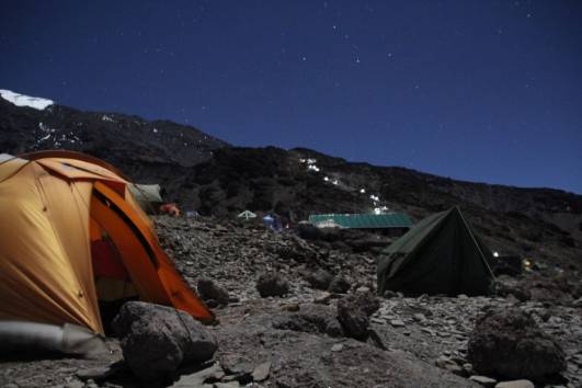 Aufbruch in der Nacht