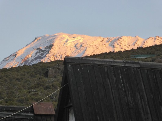 Blick von Horombo Hut