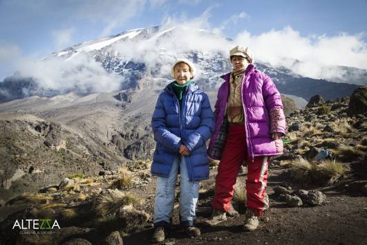 Mutter (86) und Tochter (62)