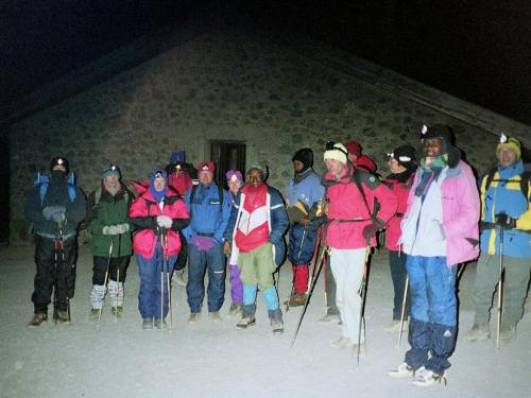 Nächtlicher Abmarsch