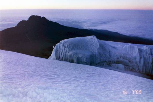 5.Tag: Am Rebmann Gletscher