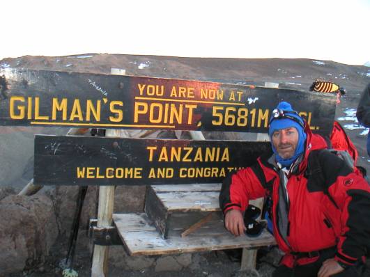 06:17 Uhr, am Gilman´s Point