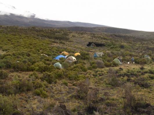 Second Cave mit Camp