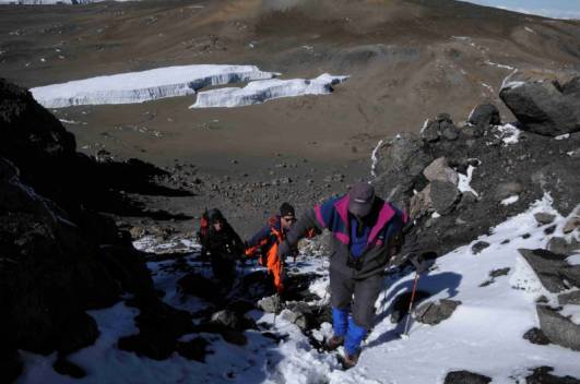 Aufstieg zum Uhuru Peak