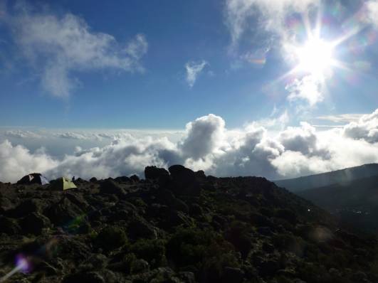 Tag 4 - Über den Wolken :-)