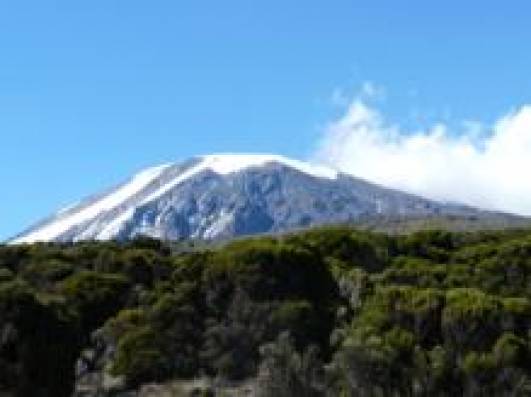 Blick zurück vom Millenium Camp