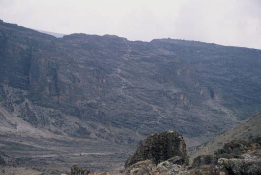 Blick auf die Barranco Wall