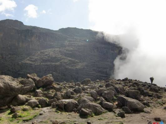 Barranco Wall am Morgen