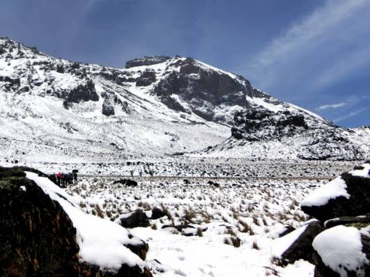 Western Breach im Schnee