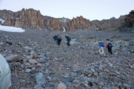 Western Breach: Geroellbereich