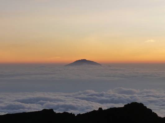 Aussicht am Barafu Camp
