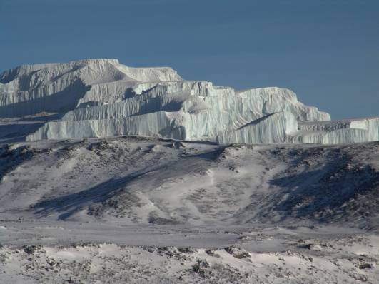 Detail Stufengletscher