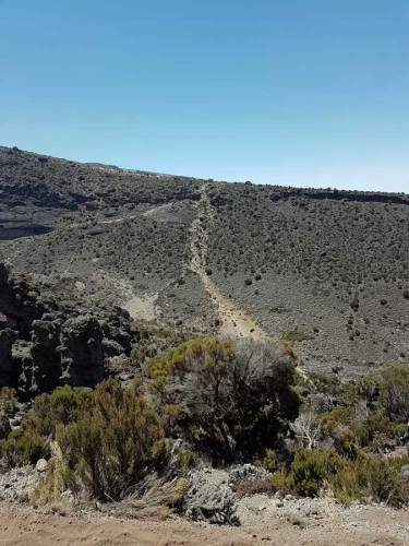 Trail zum Karanga Camp