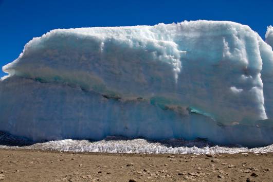 Bruchlinie am Furtwängler Gletscher