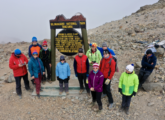 Arrow Galcier Camp 4 4900m