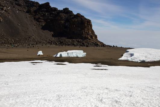 Blick v. Reusch Crater z. Eisgrotte