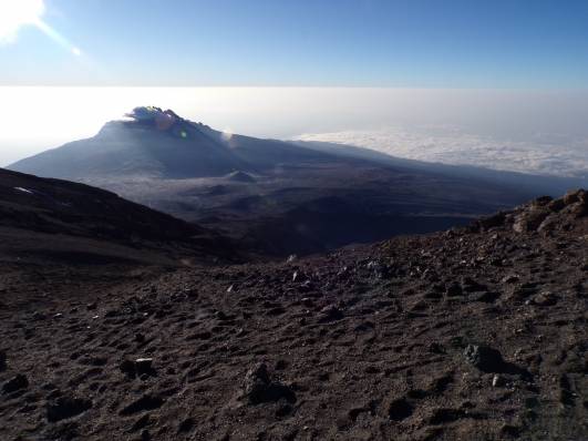 Blick auf den Mawenzi 