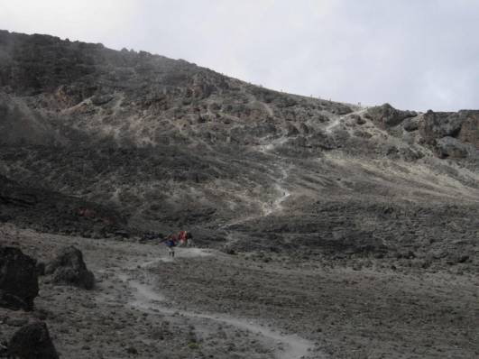 Der Weg zum Barafu Camp